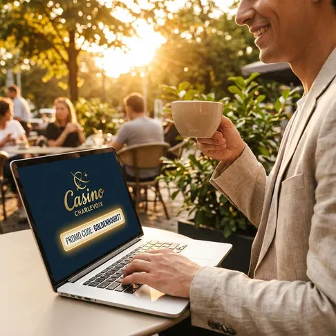 entrez votre code promo sur Casino Charlevoix